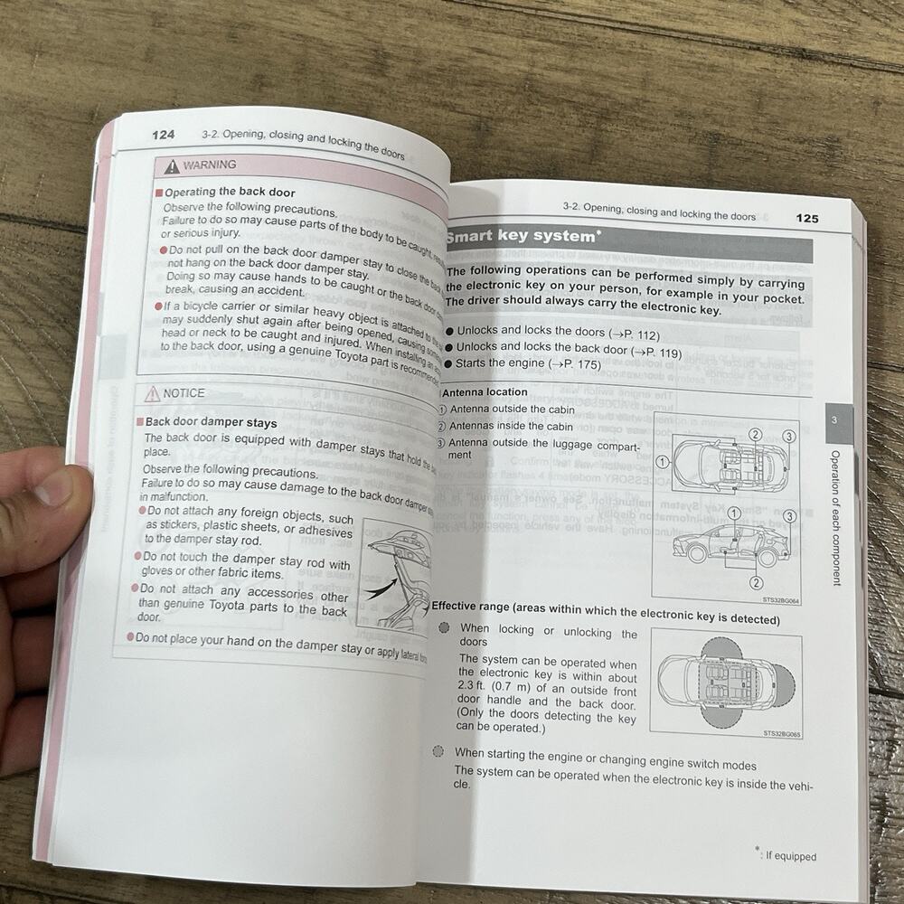 2019 Toyota C-HR Owner's Manual Good - Picture 3 of 7